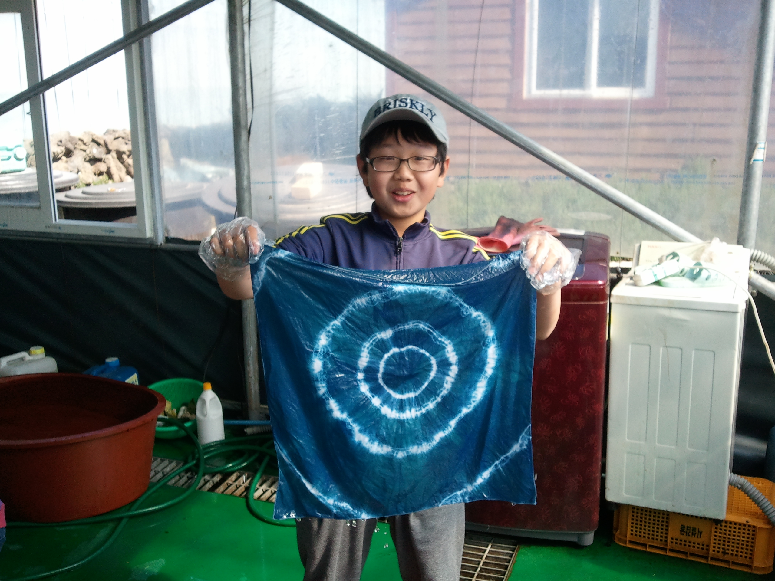 [농촌자원] 천연염색체험(서귀중앙초,2011.4.19)